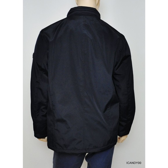 TUMI T-Tech Men's Bib Mictotech Bonded Hipster Jacket Coat Top Navy XL Nwt $250 - Picture 9 of 11